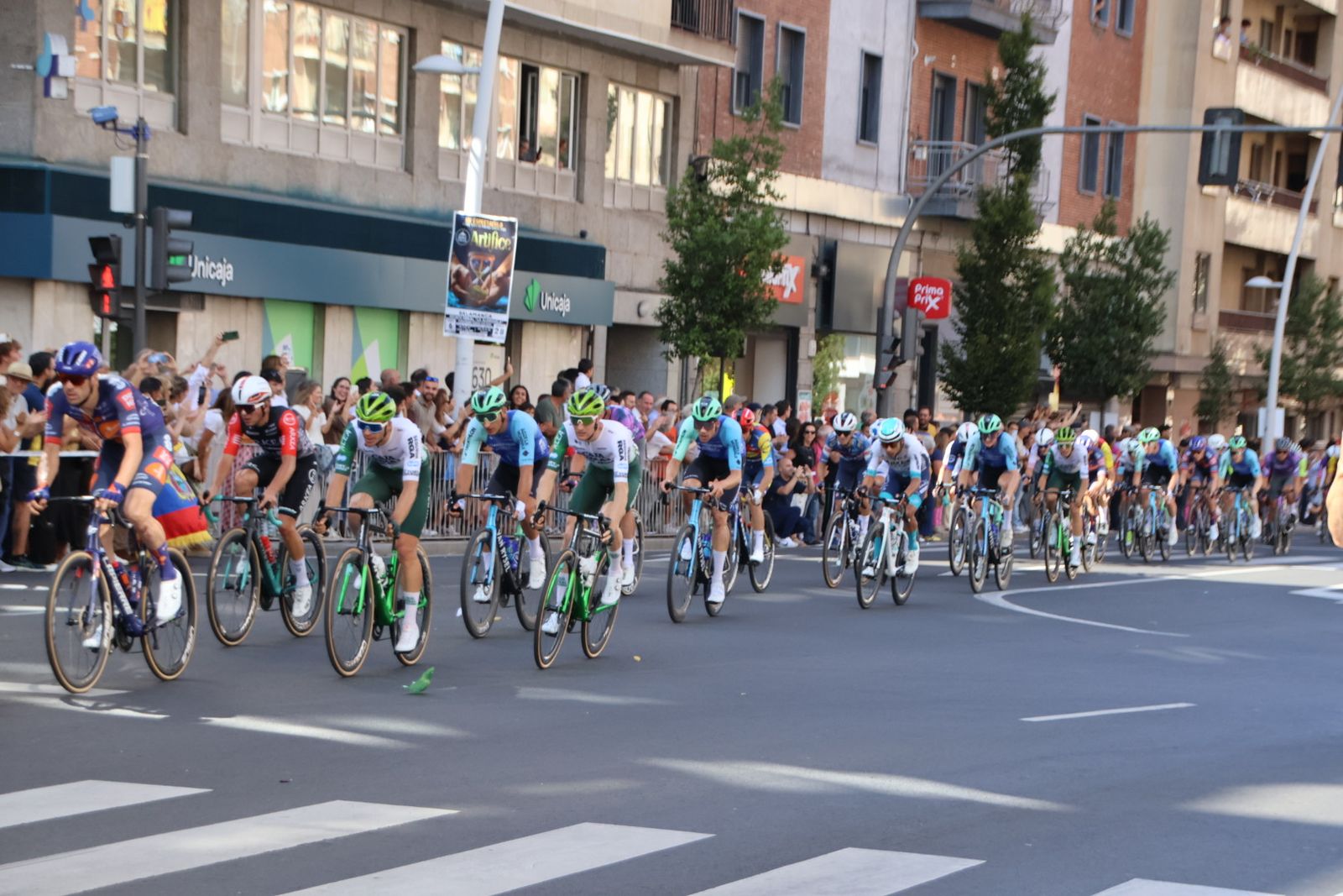 Vuelta ciclista a su paso por Salamanca