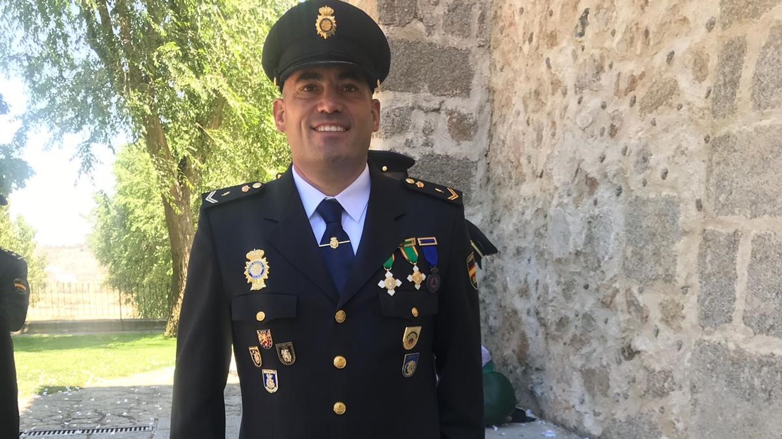 Raúl Pérez, uno de los Policía Nacionales implicados en el rescate