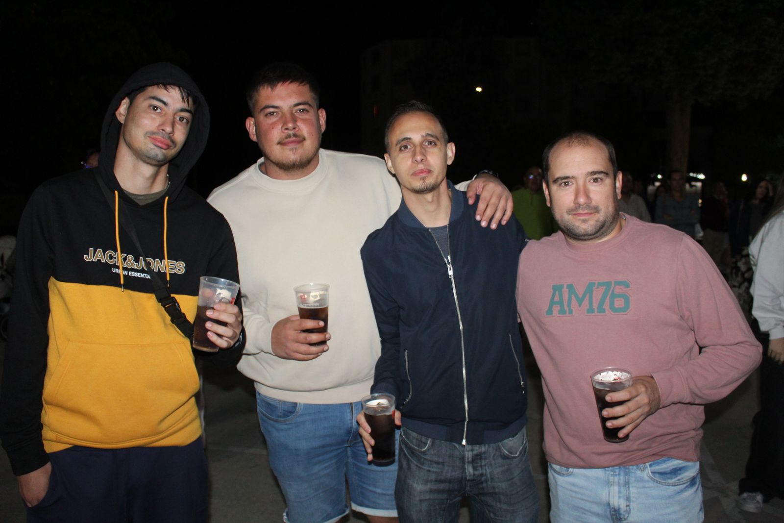 Salamanca de noche, jueves 21 de agosto