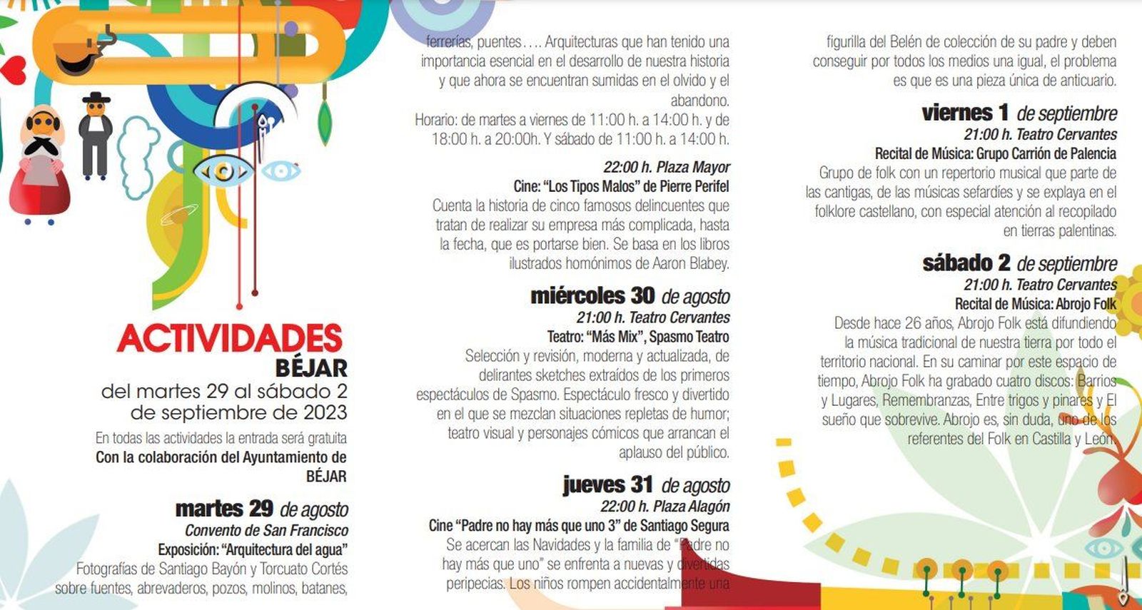 NOCHES DE CULTURA 29 DE AGOSTO