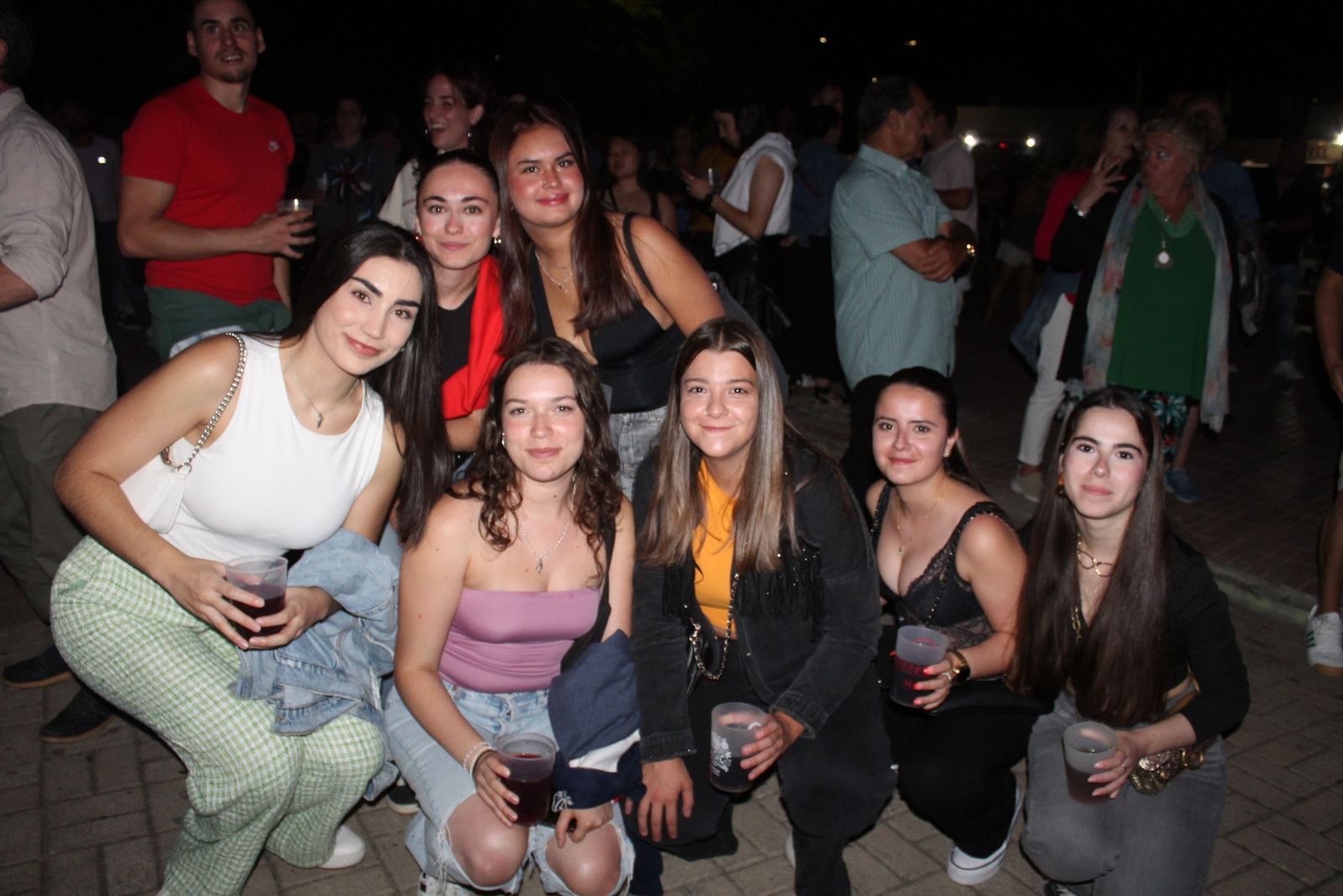 Salamanca de noche, sábado 26 de julio