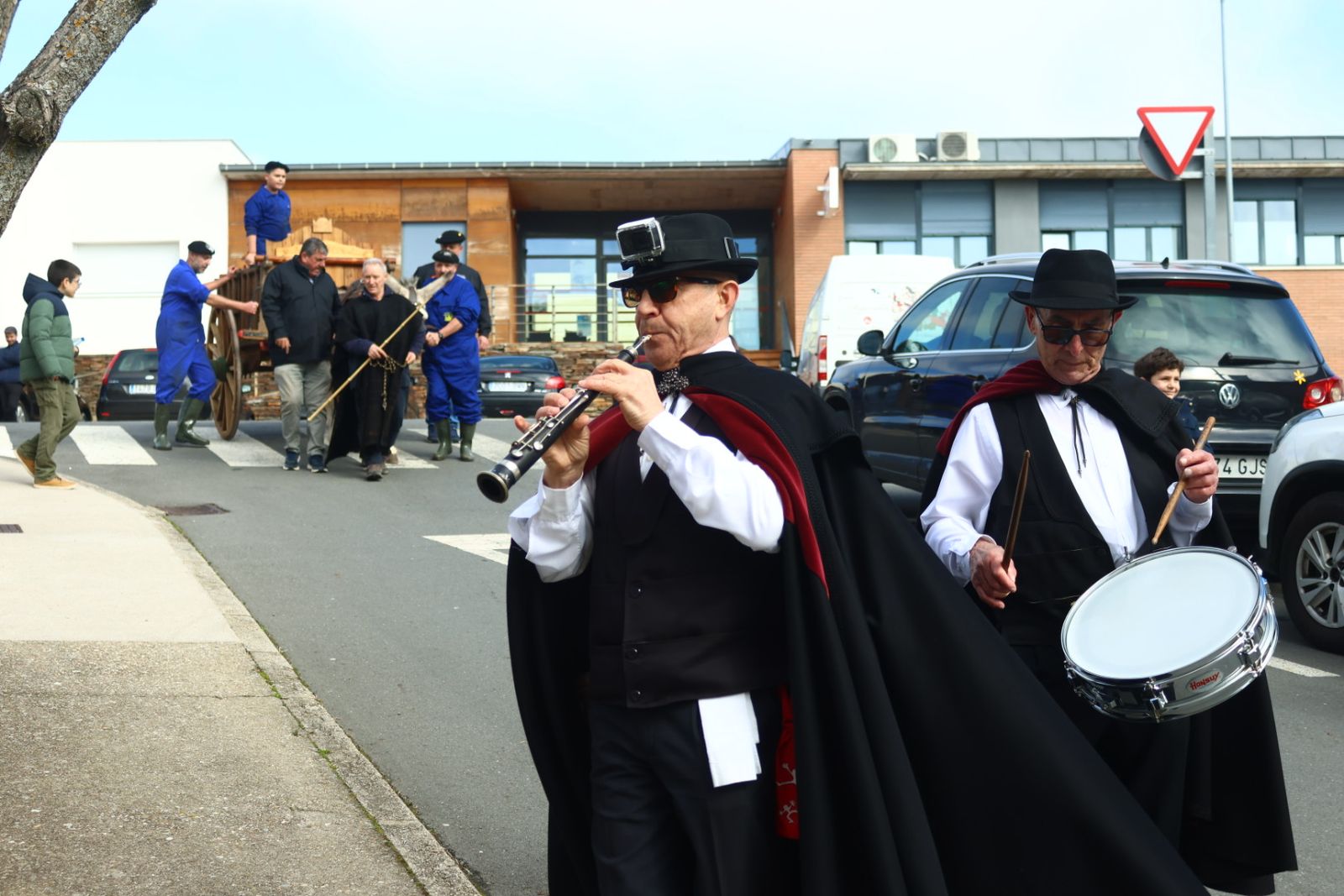 Desfile arriero y matanza típica en Guijuelo