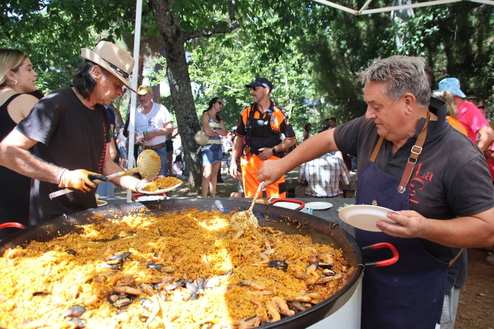 Béjar, paella solidaria en El Castañar