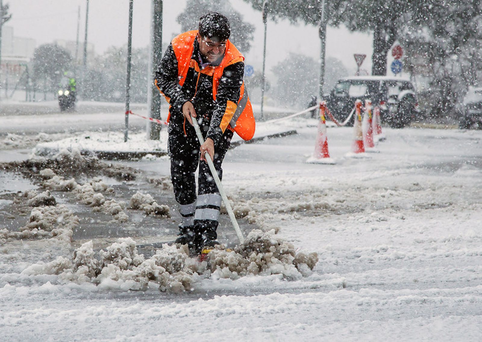 Temporal de nieve en la provincia de Salamanca, nevada 28 de enero de 2026