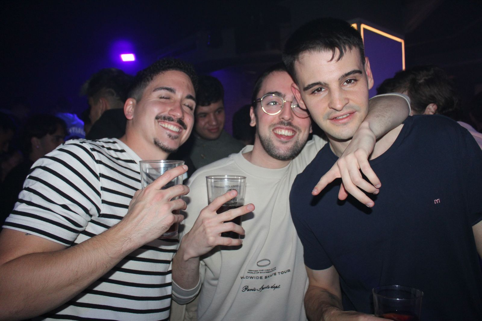 Salamanca de noche, sábado 22 de noviembre