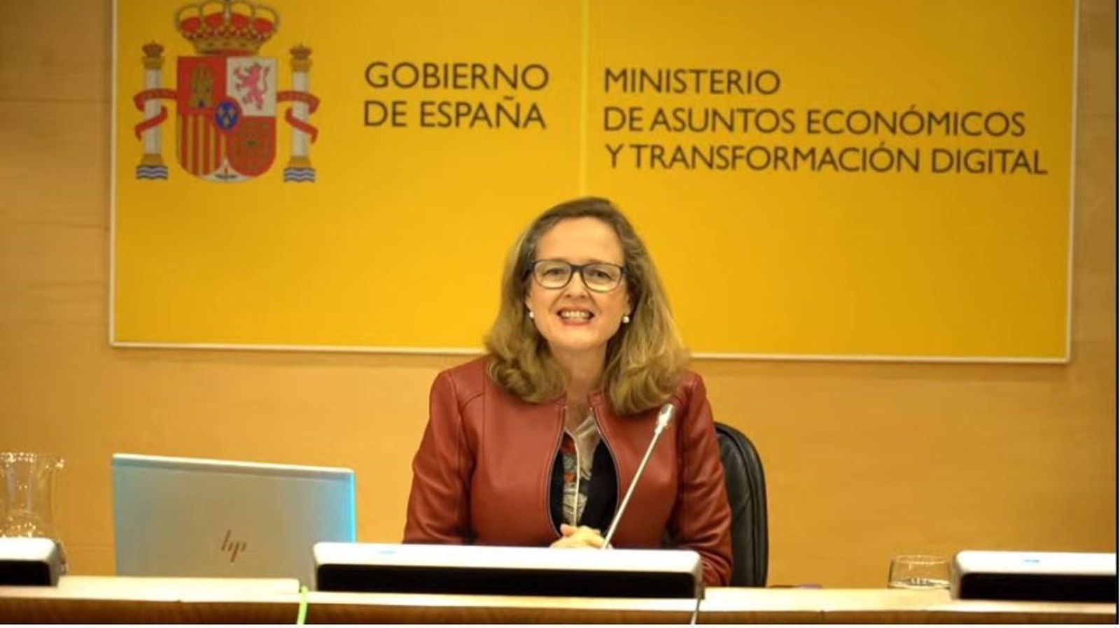Nadia Calviño, vicepresidenta y ministra de Asuntos Económicos