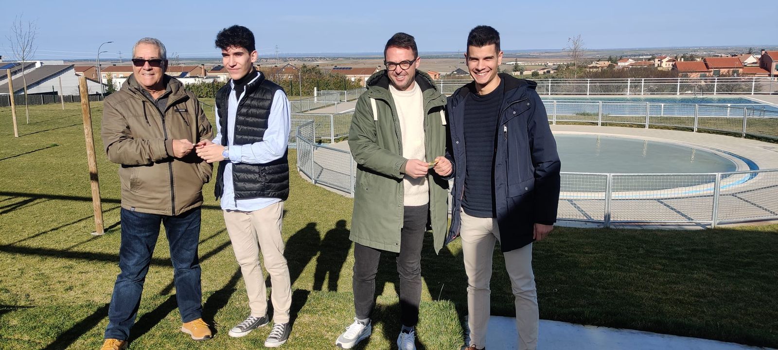 Entrega de medallas