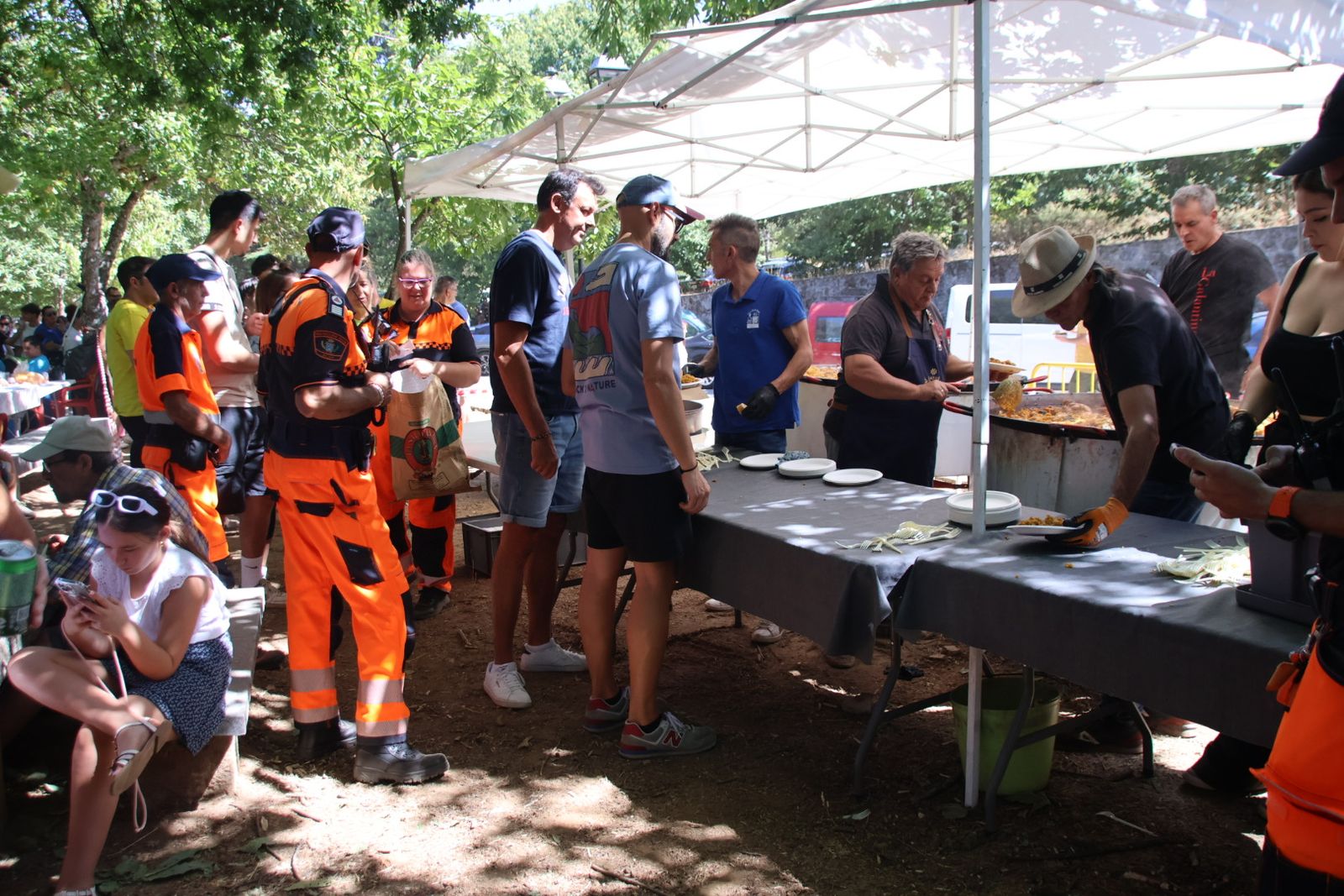 Béjar, paella solidaria en El Castañar