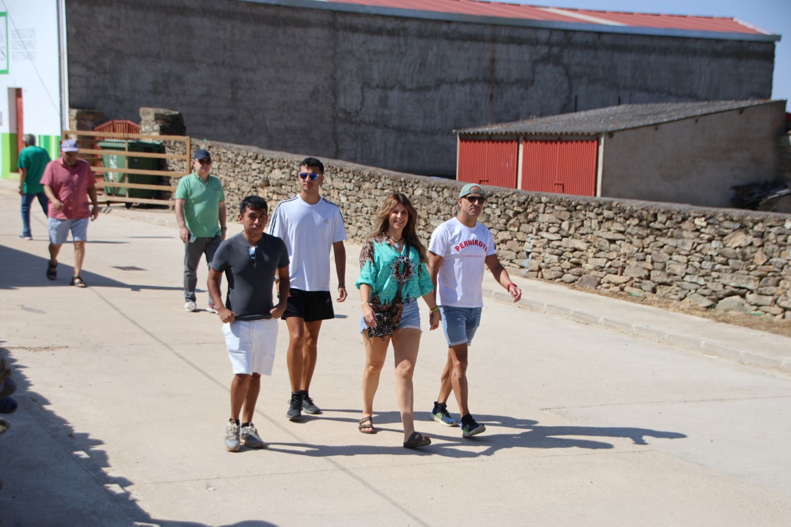 Lumbrales encierro a caballo