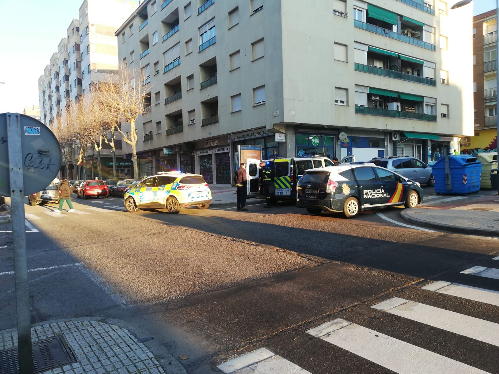 Atropello en la avenida de Alfonso IX