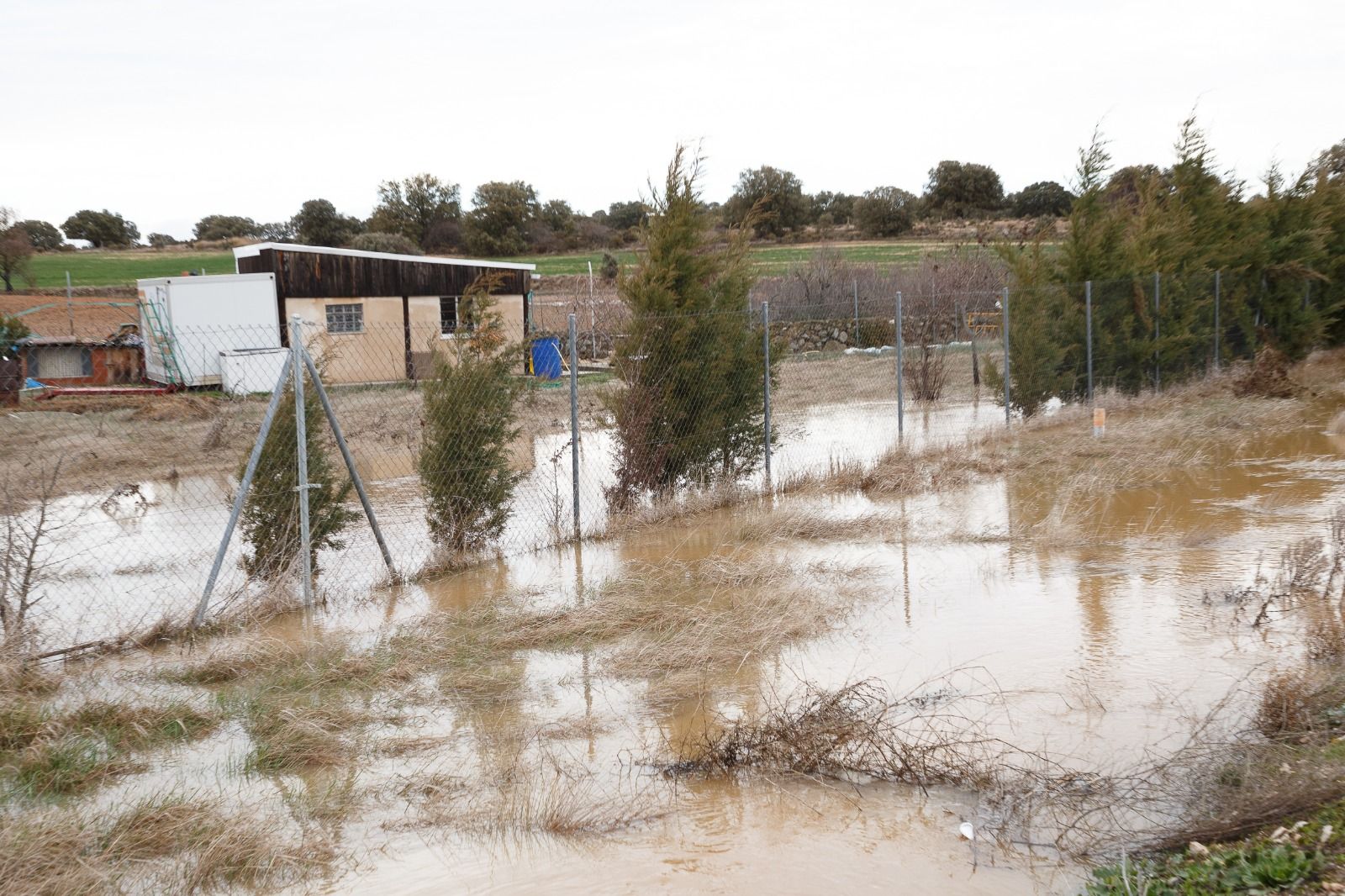 Inundaciones en campos de la provincia en el año 2018. Archivo