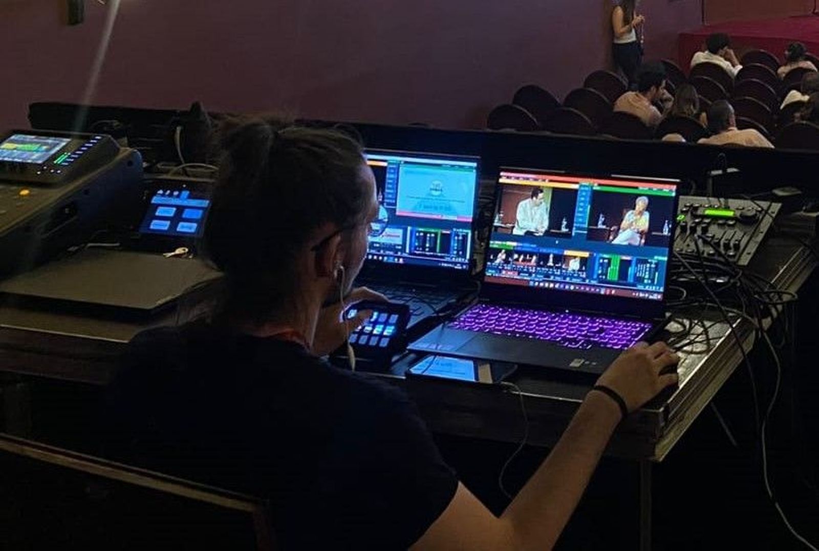 Ricardo Martín, director de 'NINDA' en un evento