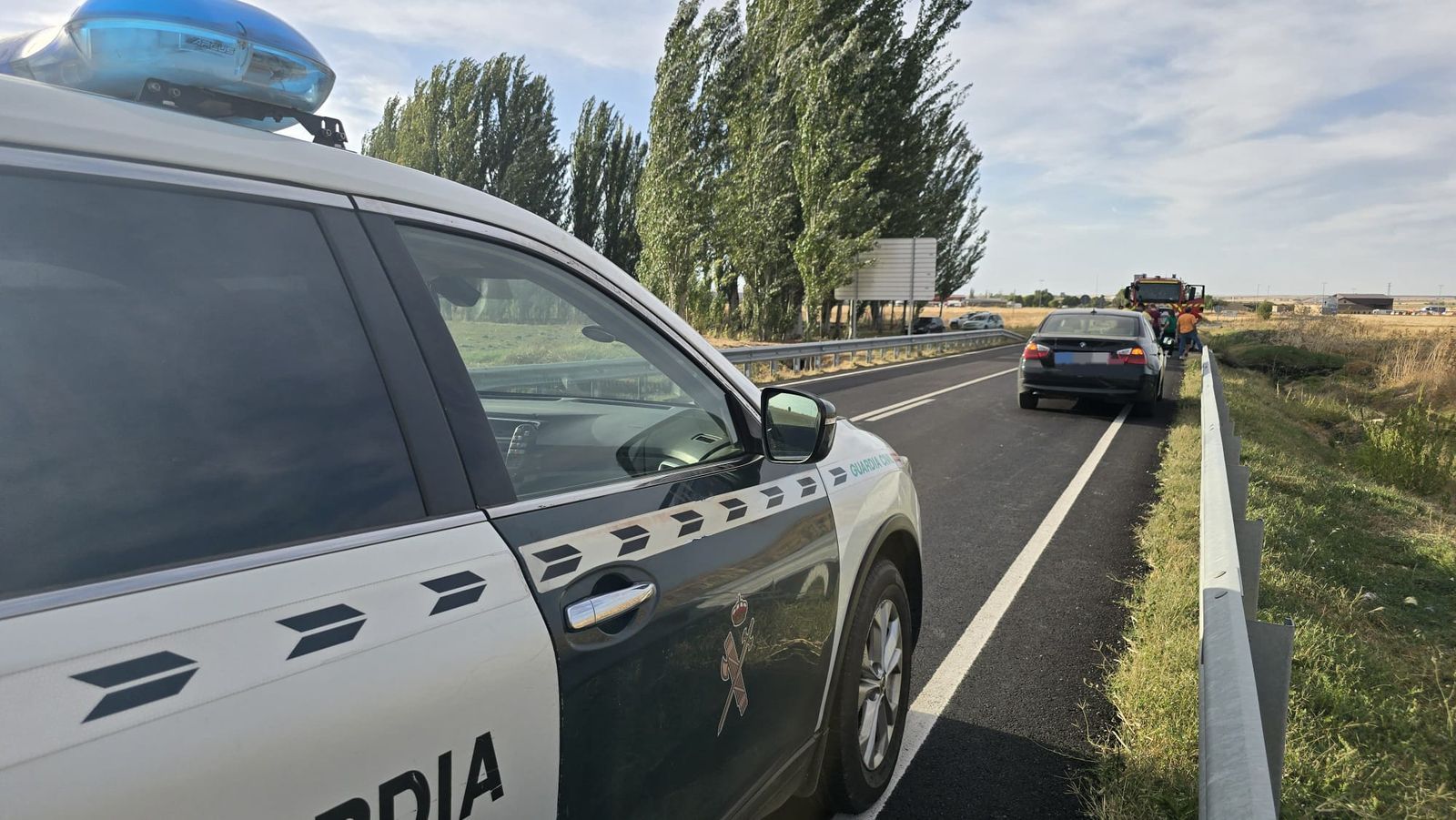 Se incendia un turismo en la DSA-660