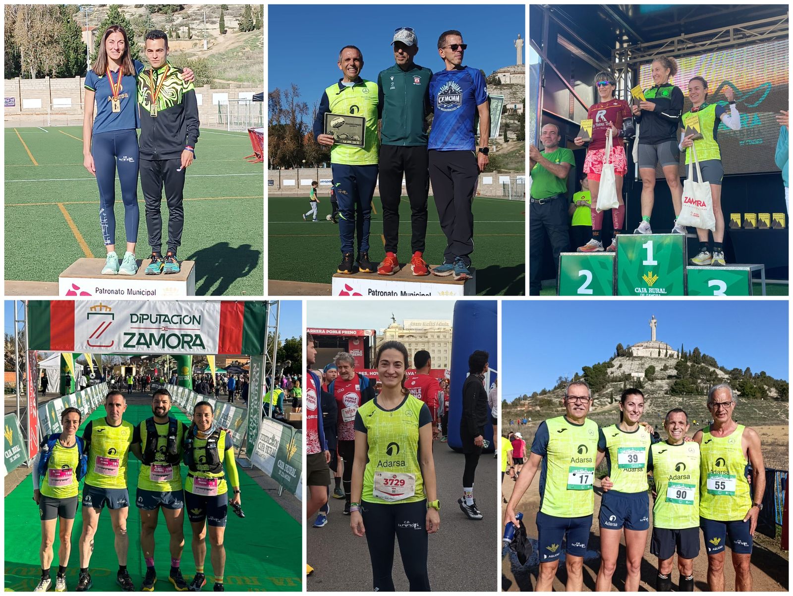 Lara de Castro, del Zamora Corre, brilla en Palencia con victoria en el Trail Los Tres Cerros