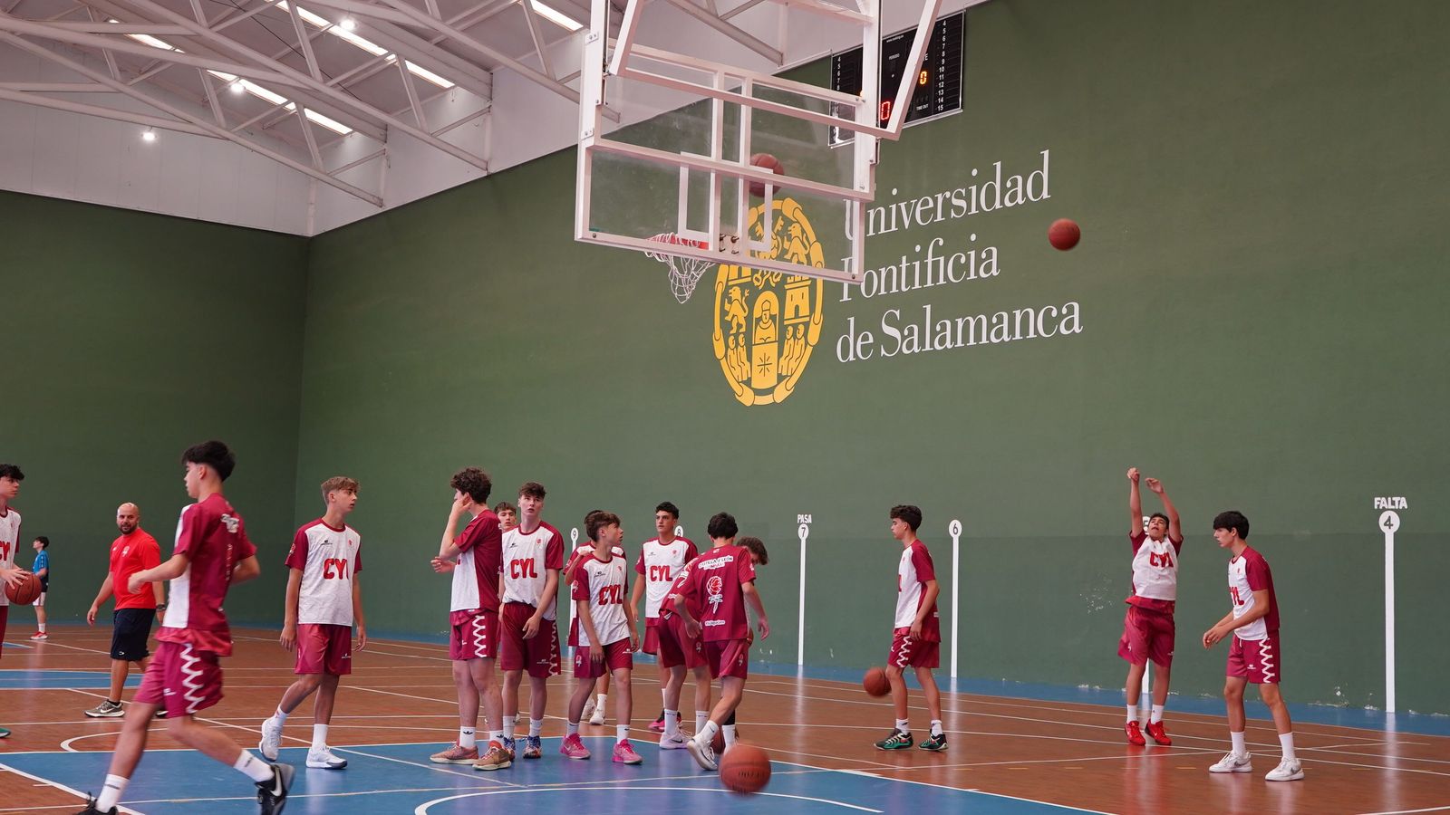La UPSA acoge la primera concentración de la selección cadete masculina de baloncesto de Castilla y León La UPSA acoge la primera concentración de la selección cadete masculina de baloncesto de Castilla y León