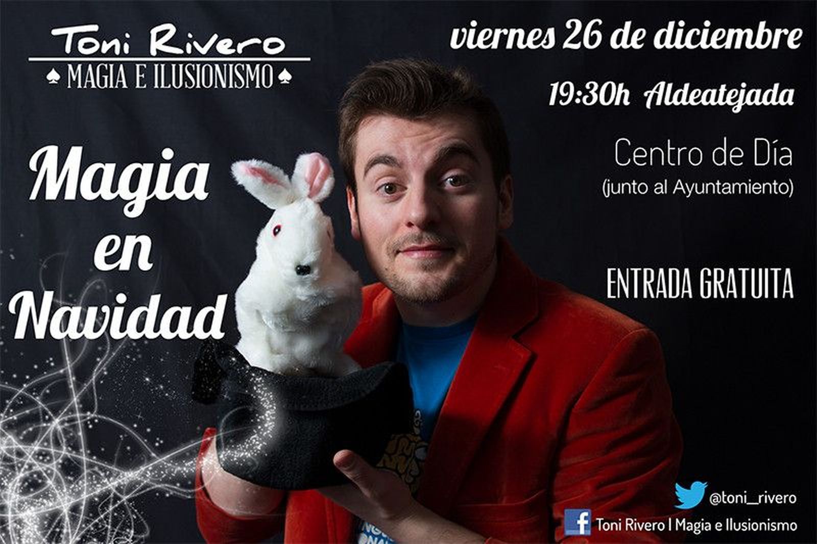 La magia de Toni Rivero promete dejarlos boquiabiertos