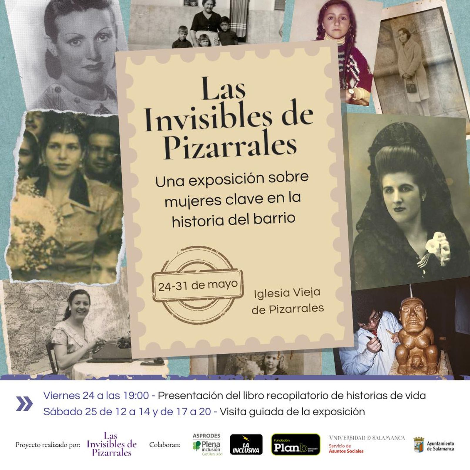 Cartel Las Invisibles de Pizarrales