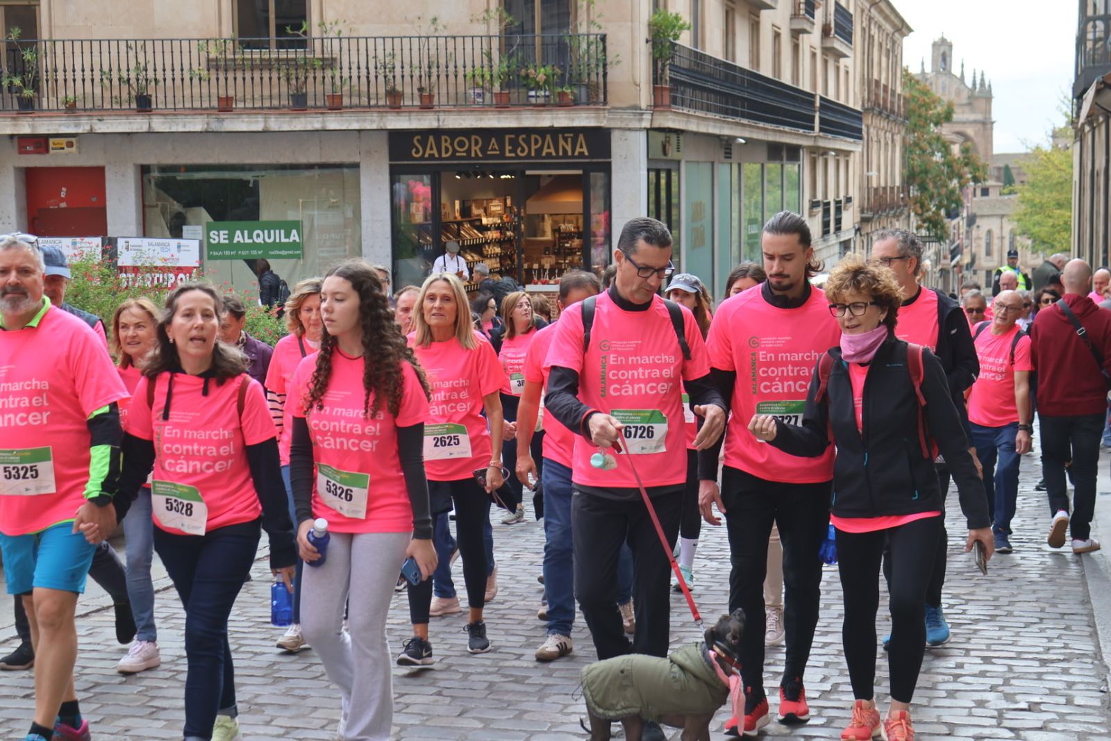 La marcha contra el cáncer vuelve a Salamanca un año más