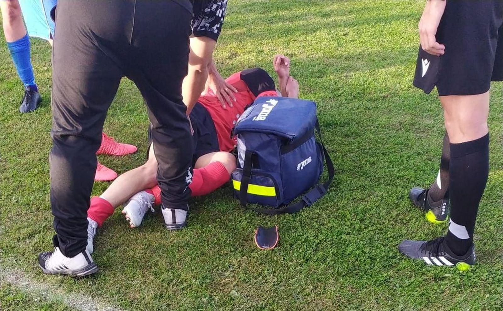 Un jugador del Béjar, lesionado / FOTO CD BÉJAR INDUSTRIAL