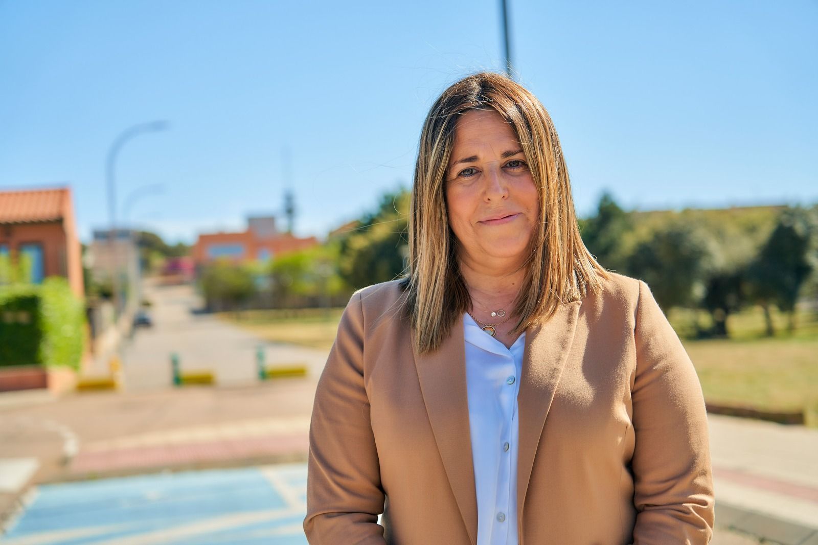 Noelia Merino, candidata del PSOE a la alcaldía de Carrascal de Barregas