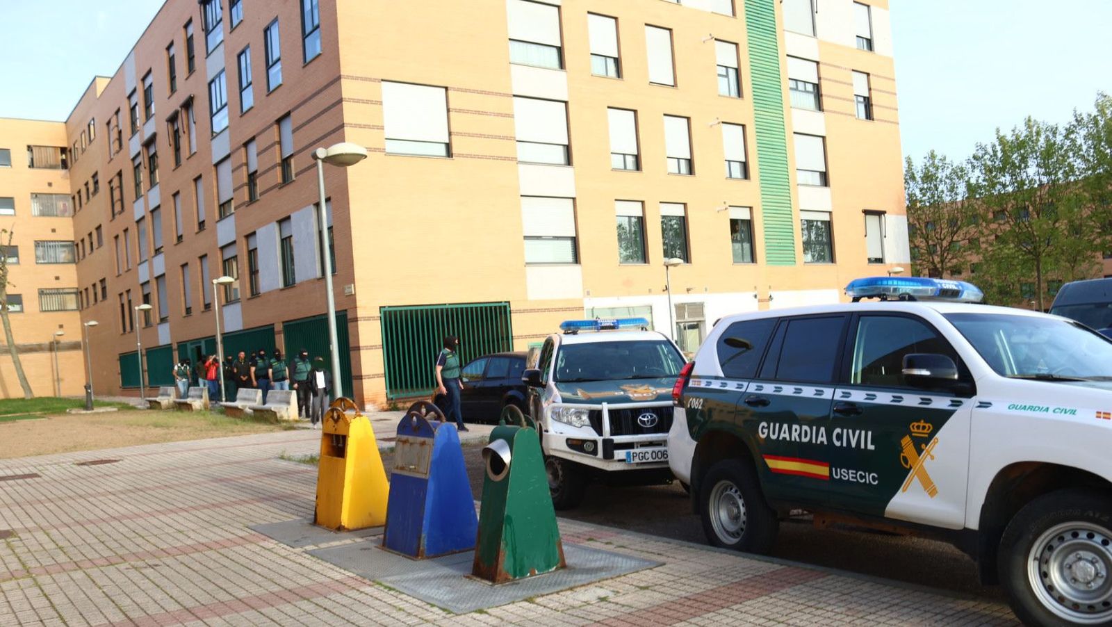 Operación de la Guardia Civil en El Zurguén