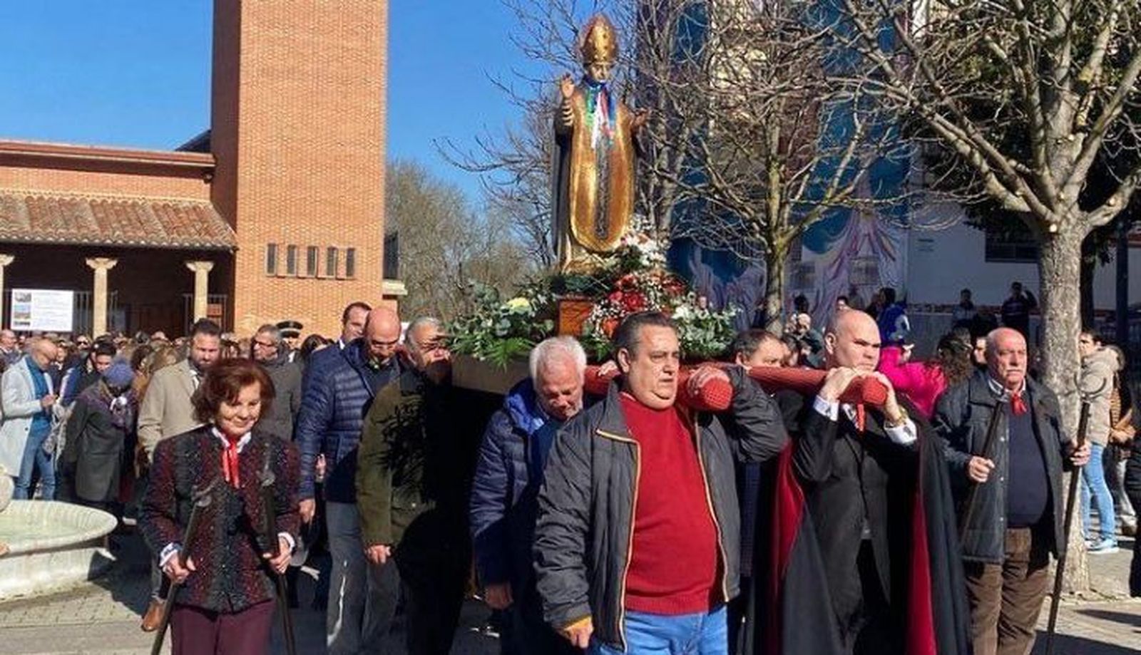 Procesión San Blas Santa Marta
