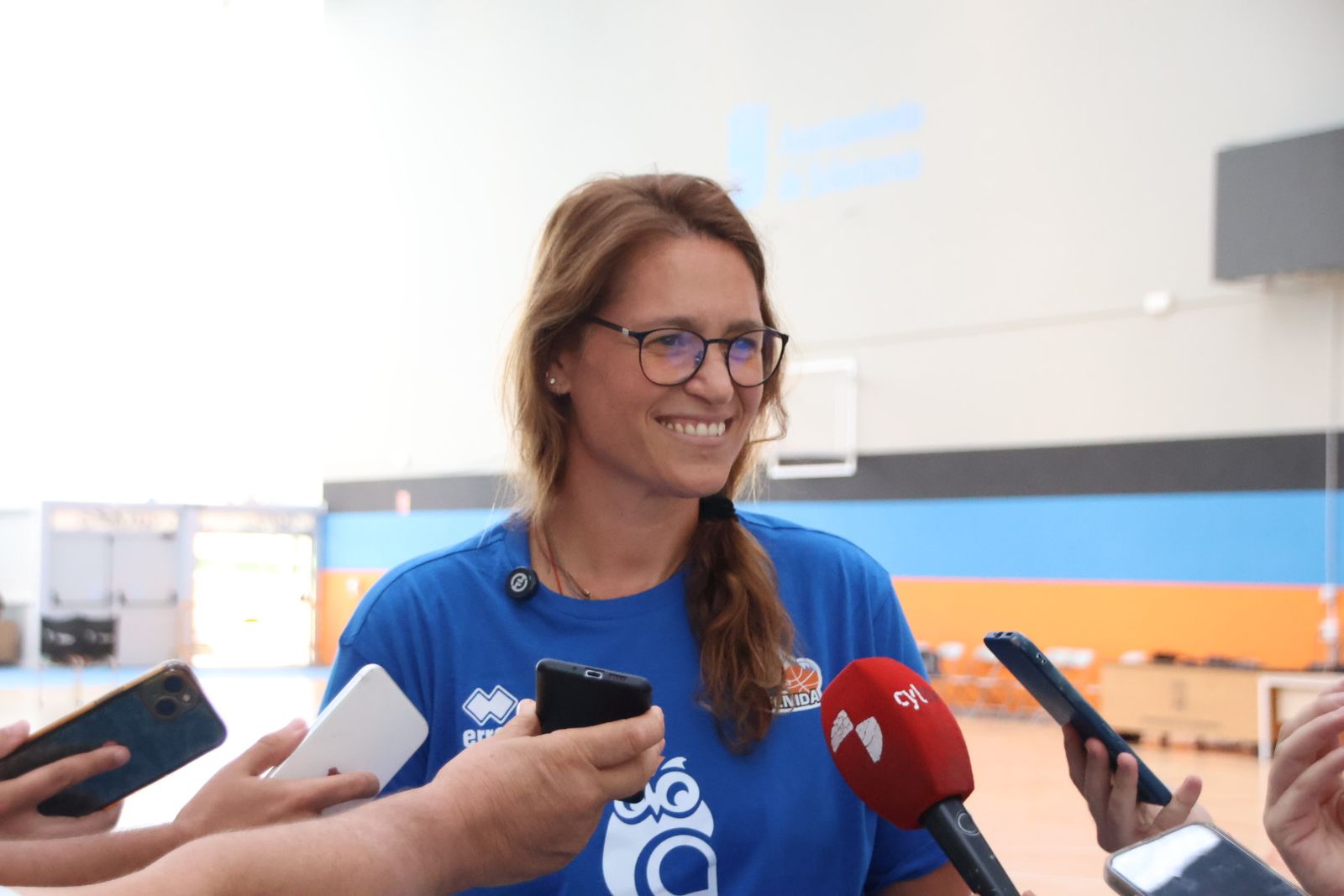 Anna Montañana, en un canutazo a la prensa