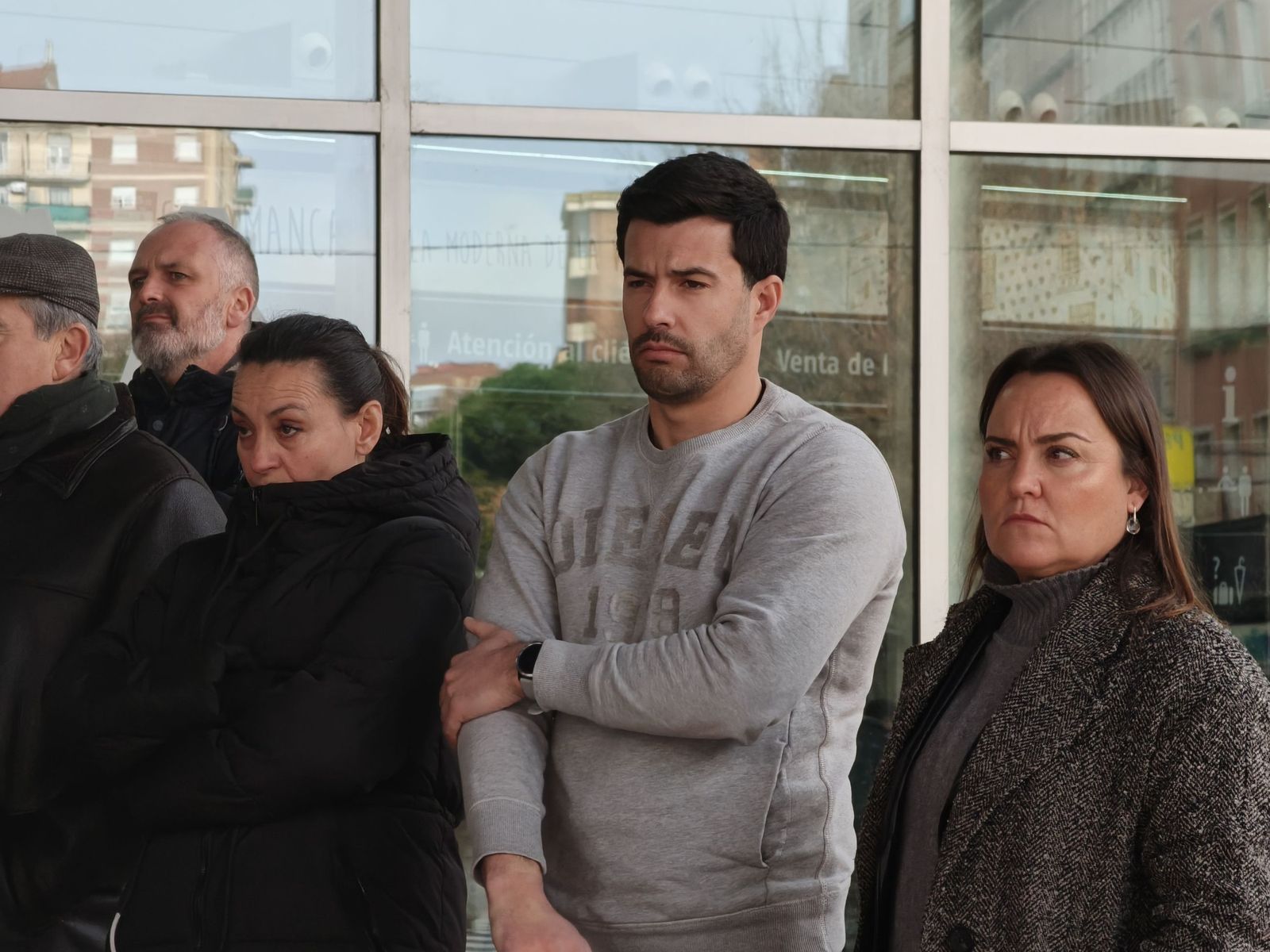 Los trabajadores de Renfe en Salamanca guardan cinco minutos de silencio tras el accidente de Adamuz