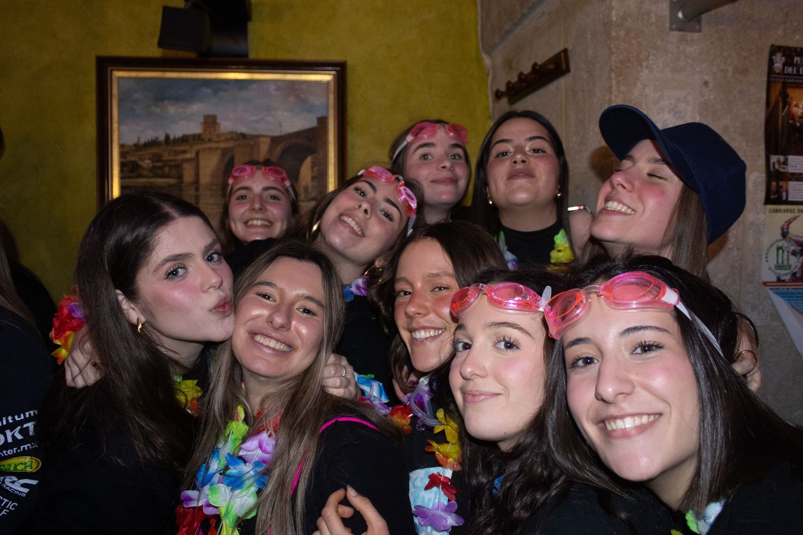 Salamanca de noche, sábado del Carnaval del Toro de Ciudad Rodrigo
