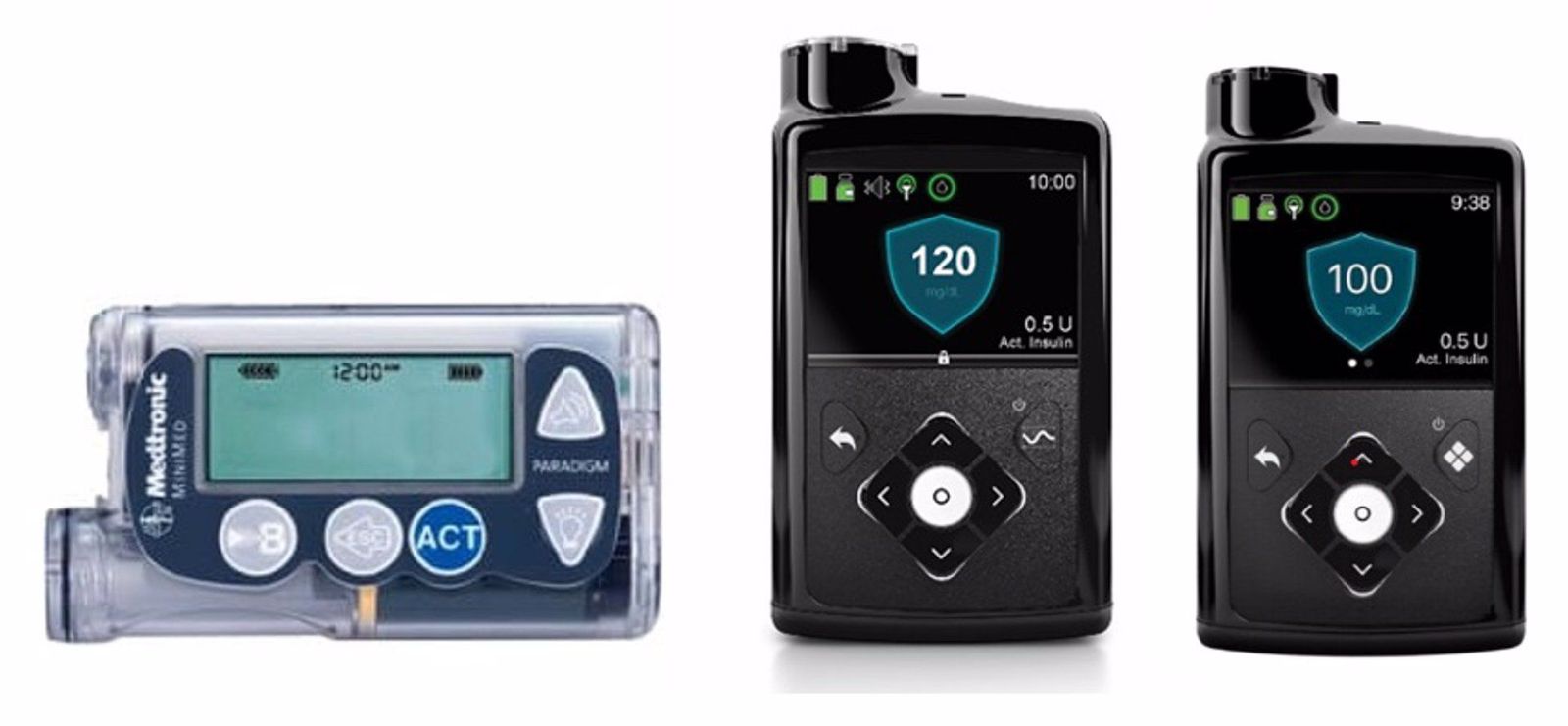 Imagen de bombas de insulina afectadas. - AEMPS