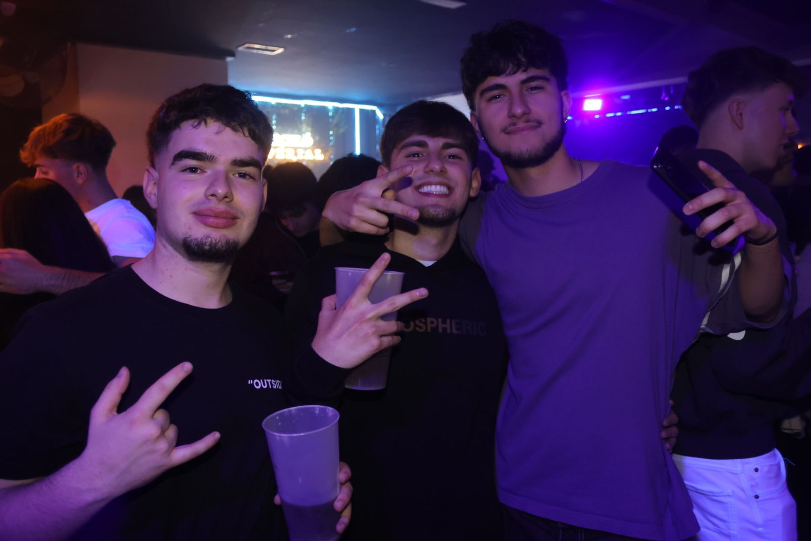 Salamanca de noche, sábado 17 de enero