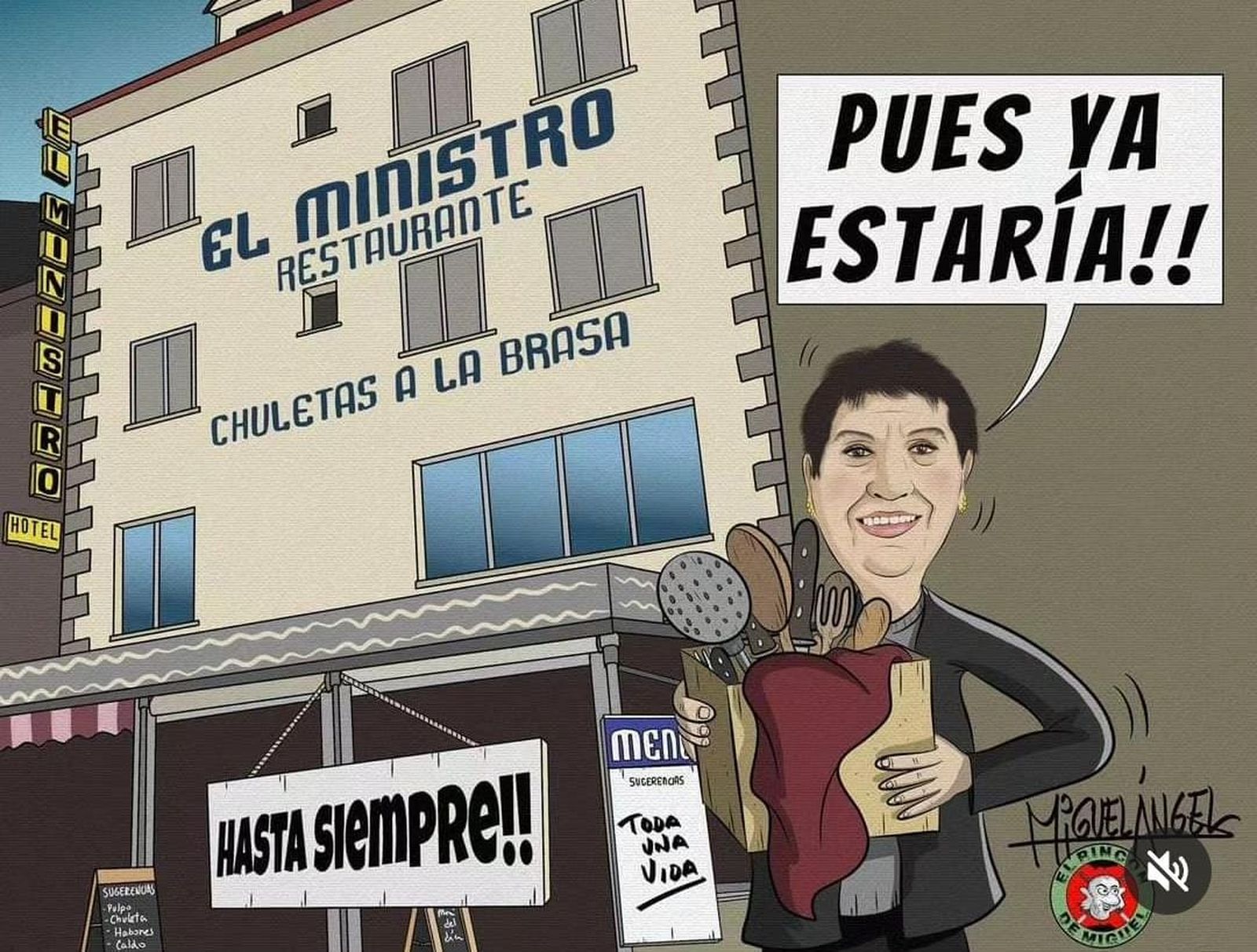 Viñeta de El Rincón de Miguel