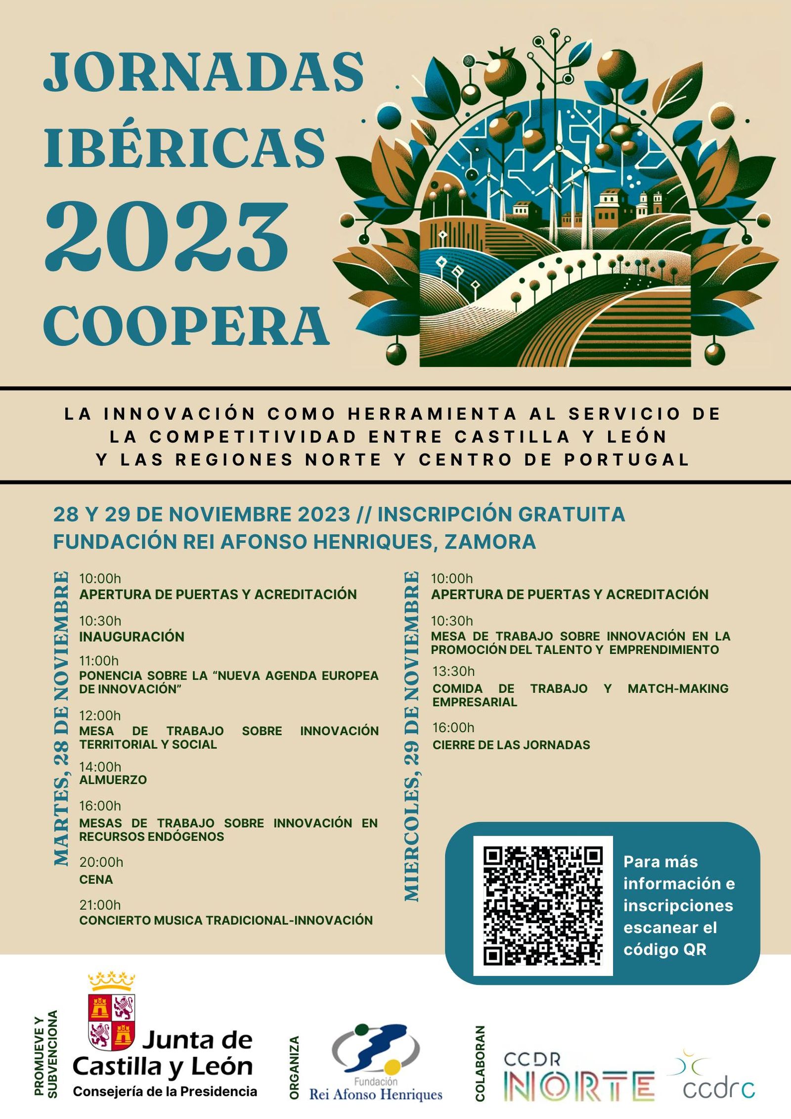 Programa de las Jornadas Ibéricas 2023 