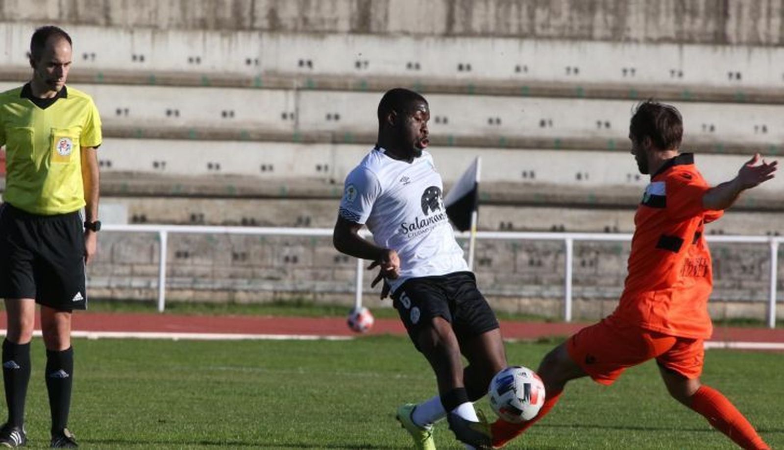 Kever, en un partido con el Salamanca CF UDS B / FOTO SALAMANCA24HORAS.COM