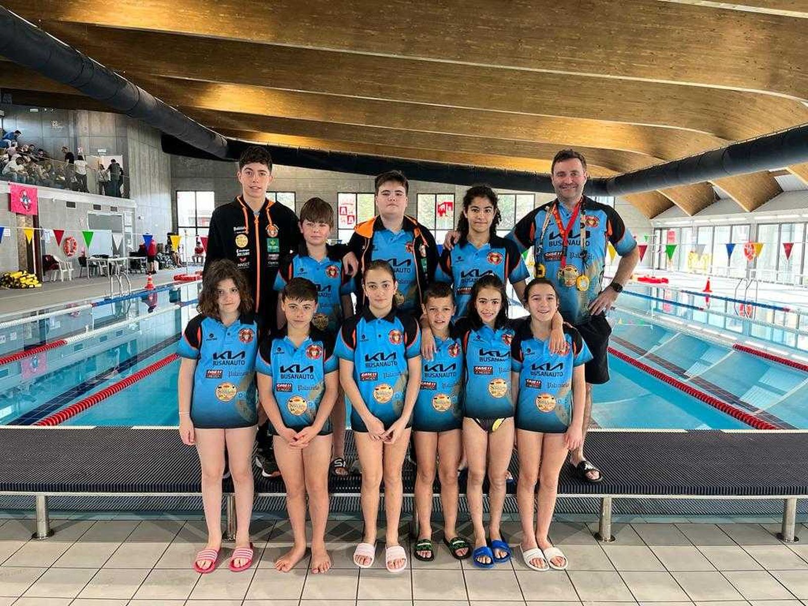 Los socorristas del Salvamento Benavente suben 15 veces al podio en el Campeonato de Ávila