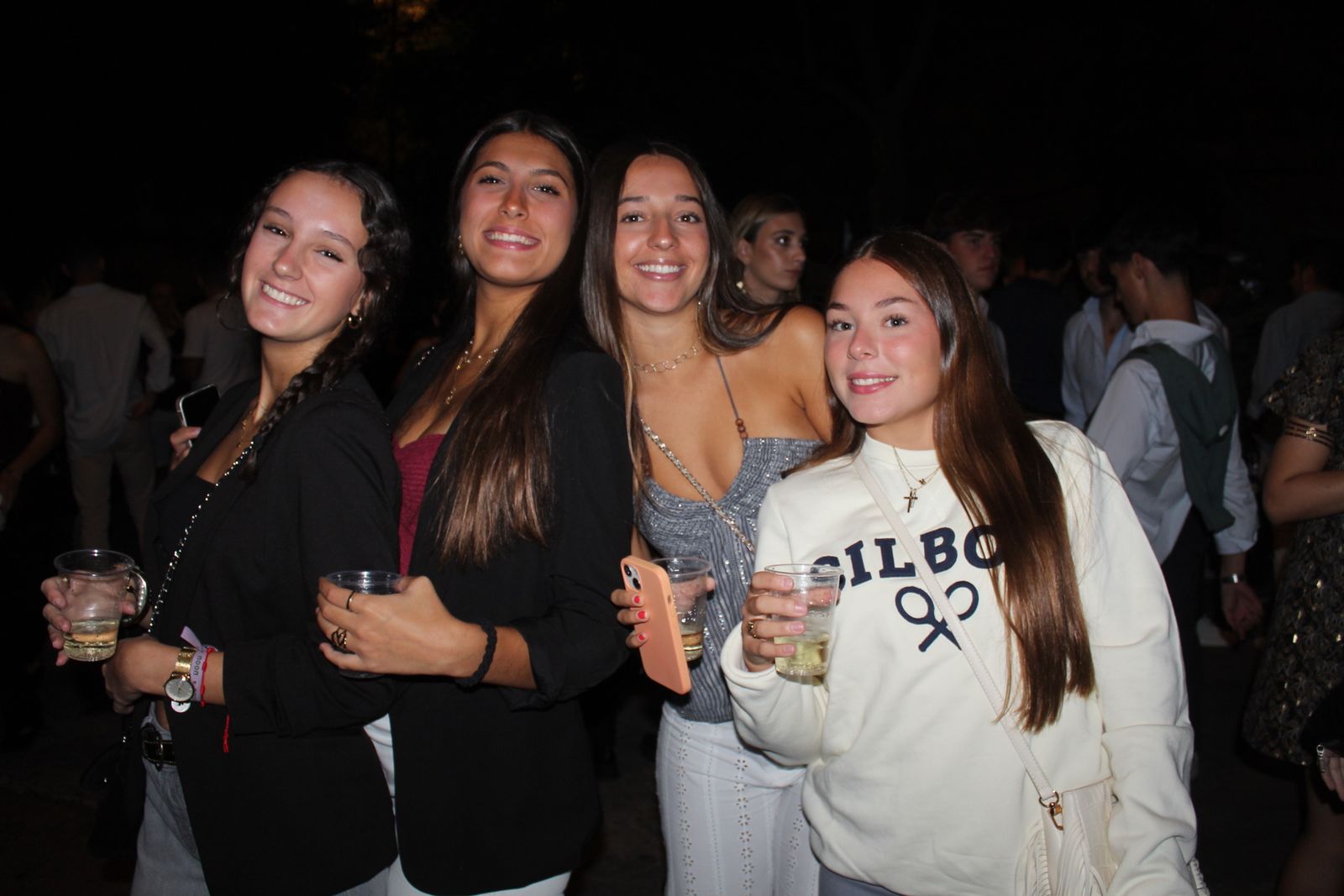 Ambiente en la Feria de Día en la tarde de este jueves