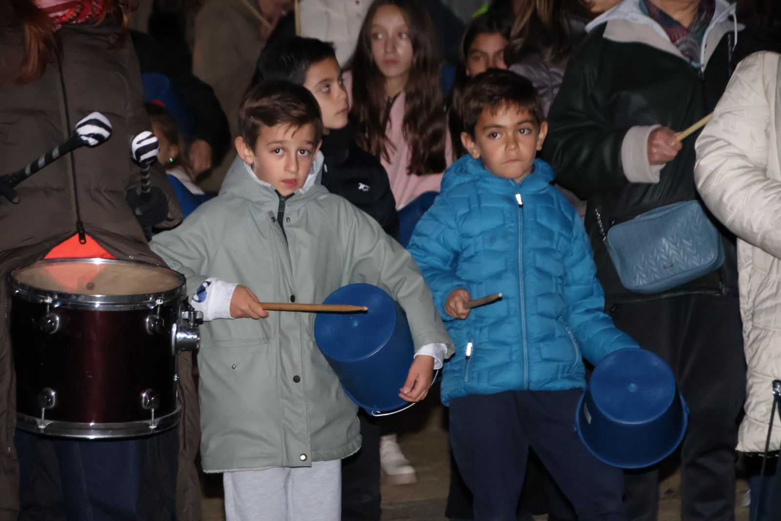 Pasacalles, batucada día Santa Cecilia