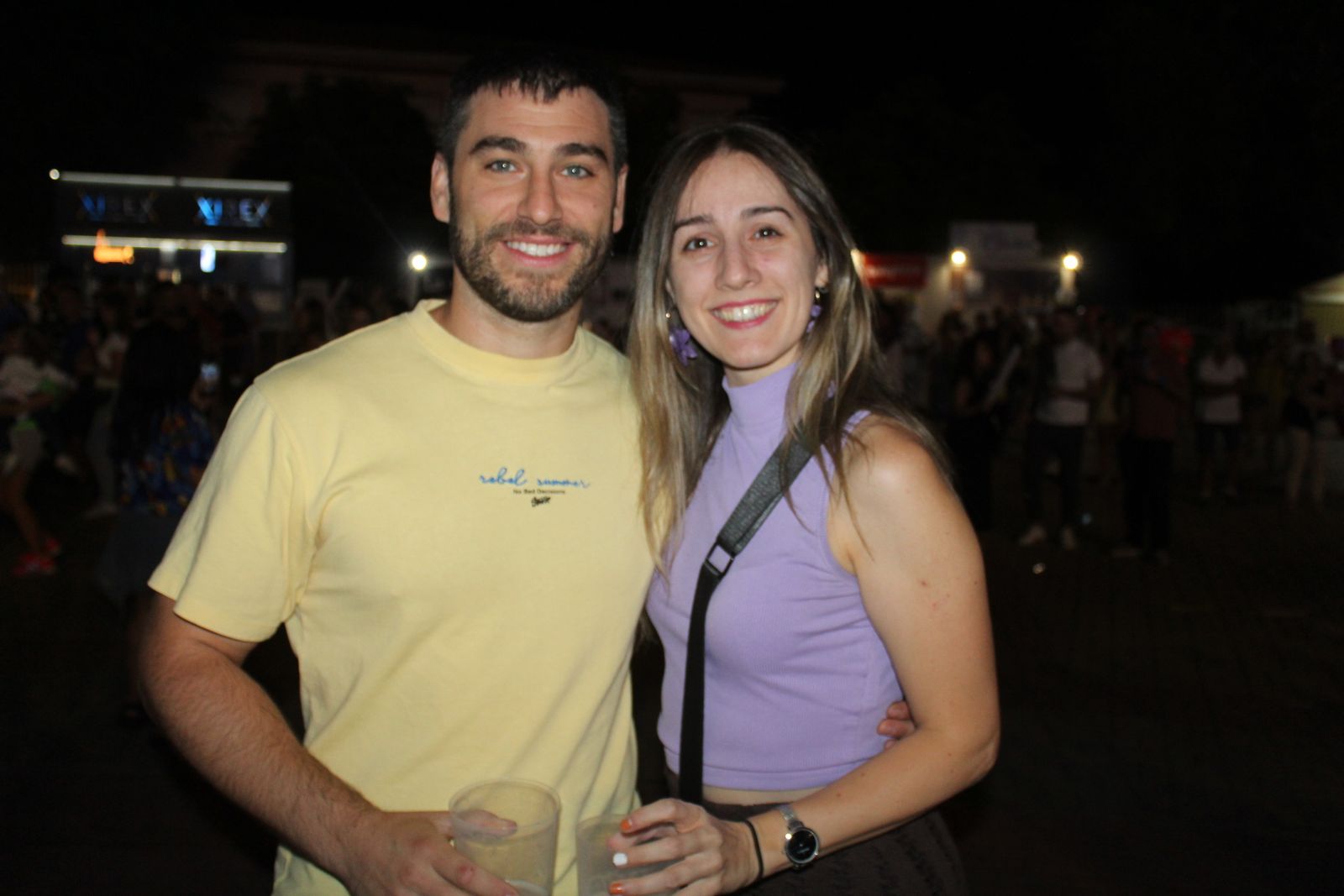 Salamanca de noche, sábado 30 de agosto