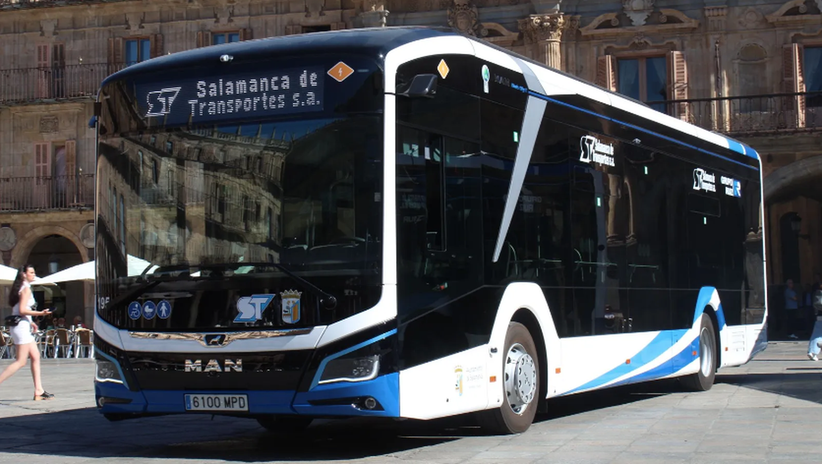 Autobús urbano en Salamanca