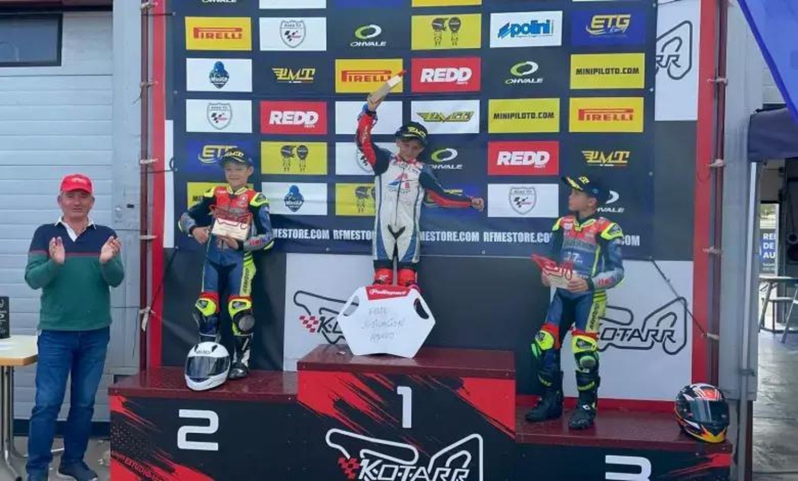 El benaventano Marco González triunfa en una nueva cita de la Copa de España de Minivelocidad