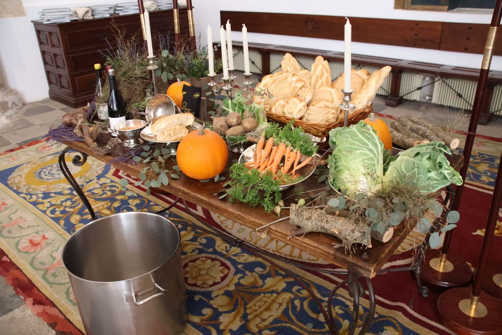 El Mesón de Gonzalo y el famoso cocinero, José Andrés, en la comida de la “olla podrida