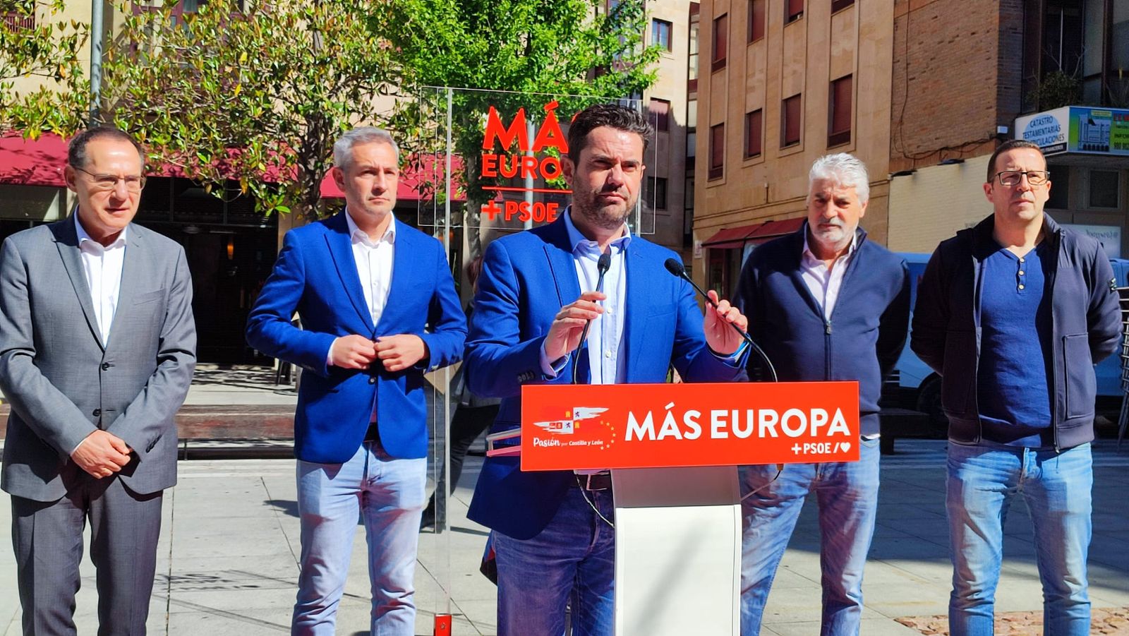 Antidio Fagúndez presenta los ejes fundamentales del PSOE para las Elecciones Europeas