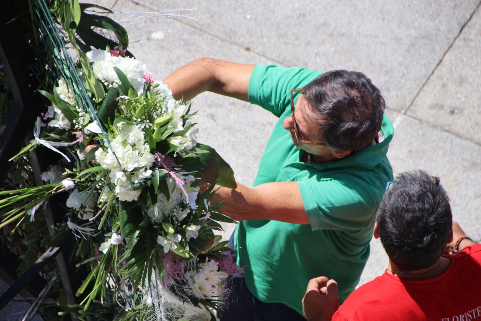 Procesión y ofrenda floral en honor de Nuestra Señora de la Asunción en Guijuelo