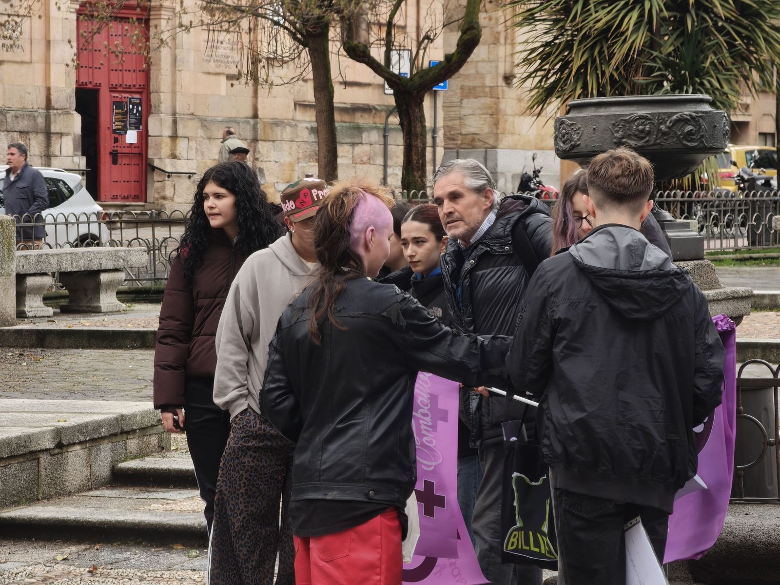 Los estudiantes de Salamanca se manifiestan por el 8M