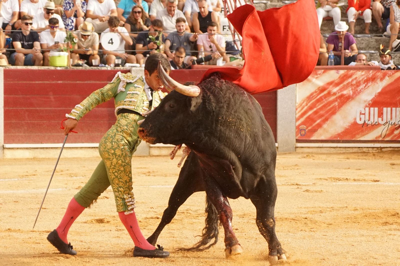 Javier Castaño se despide de Guijuelo y Damián Castaño, su hermano, e Ismael Martín salen a hombros en Guijuelo