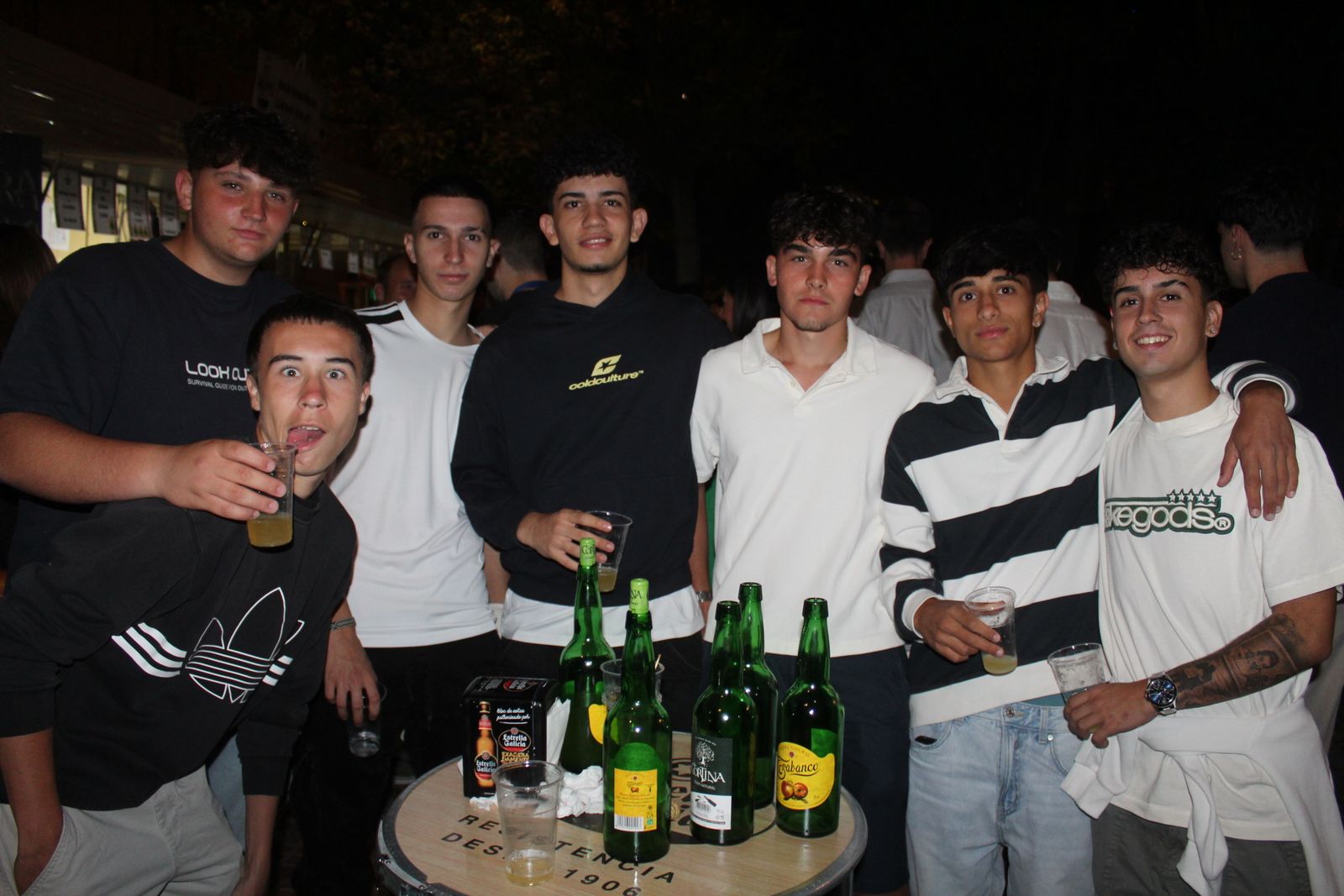 Ambiente en la Feria de Día en la tarde de este