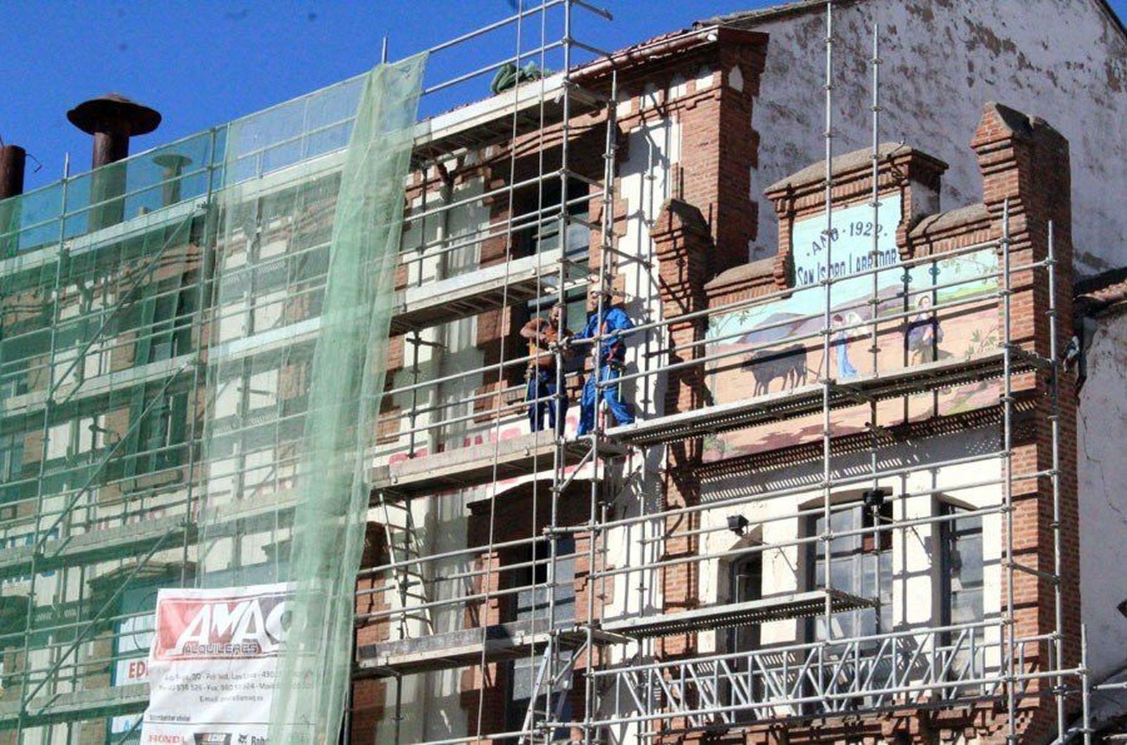 Obras. Foto de archivo Obras. Foto de archivo