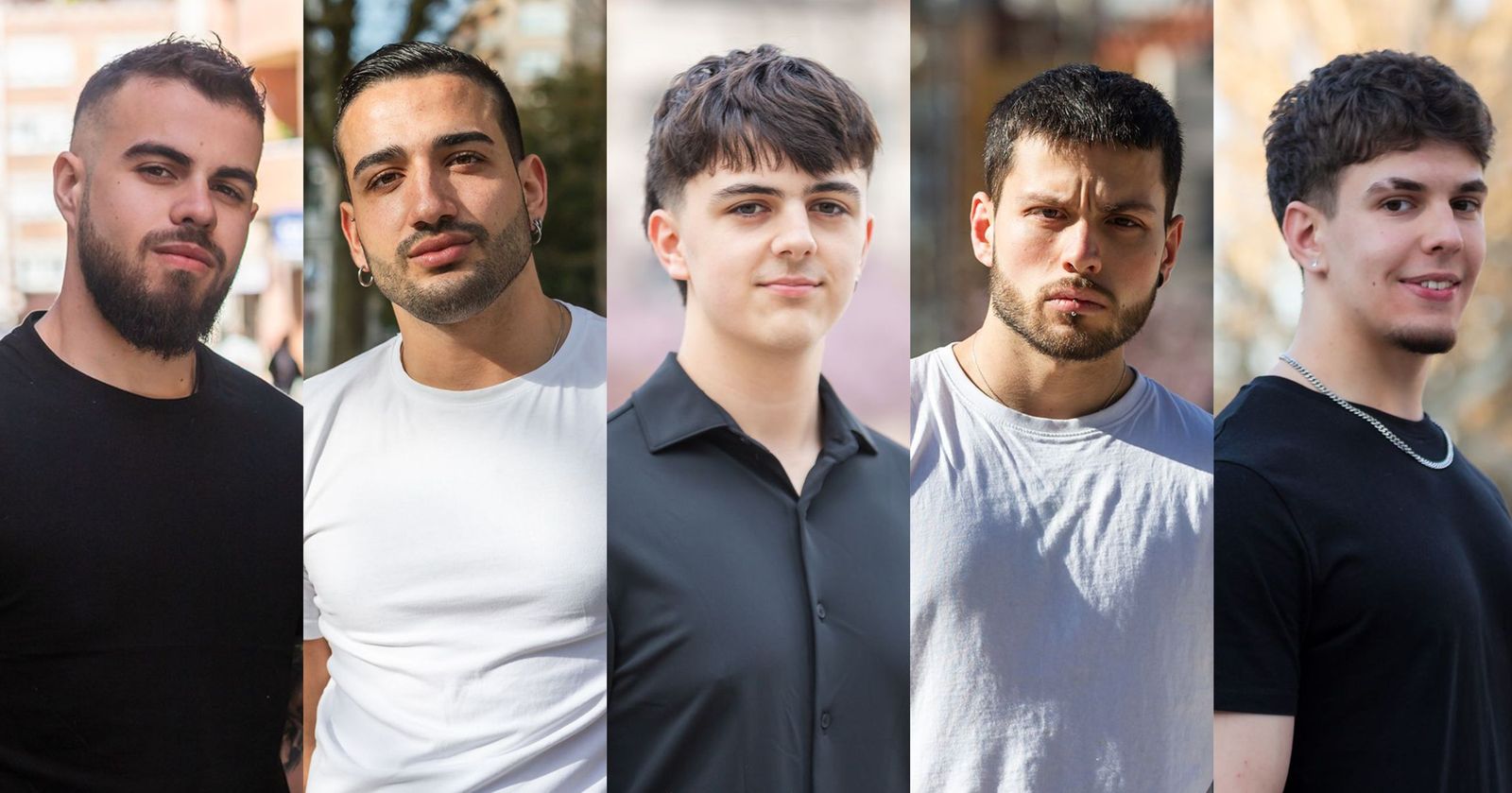 Los cinco candidatos a Mister Zamora 2026