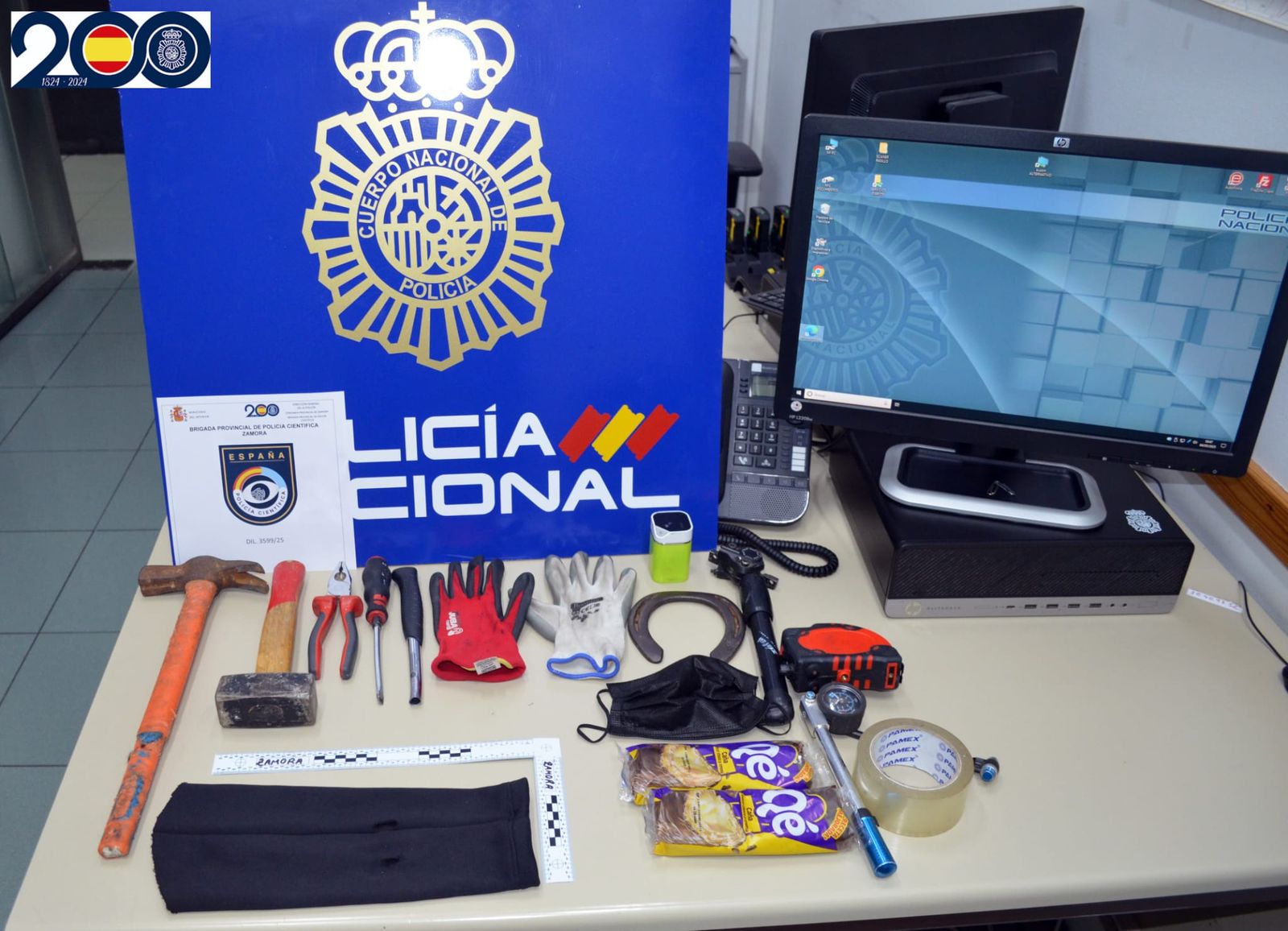 Robos en establecimietnos de Zamora