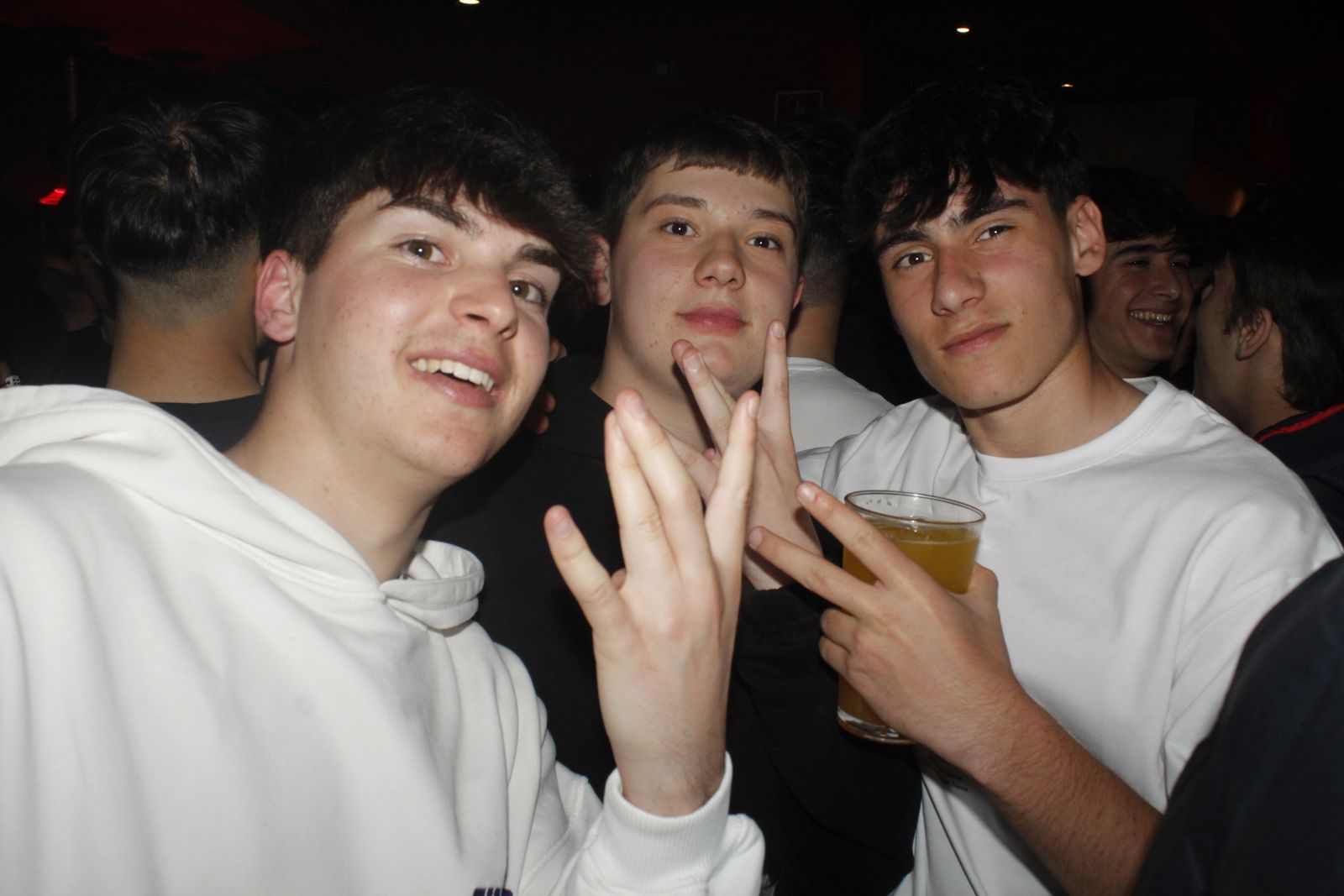 Salamanca de noche, sábado 4 de abril